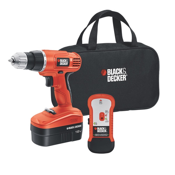 Black & Decker 18V Cordless Drill and Bit   14790317  