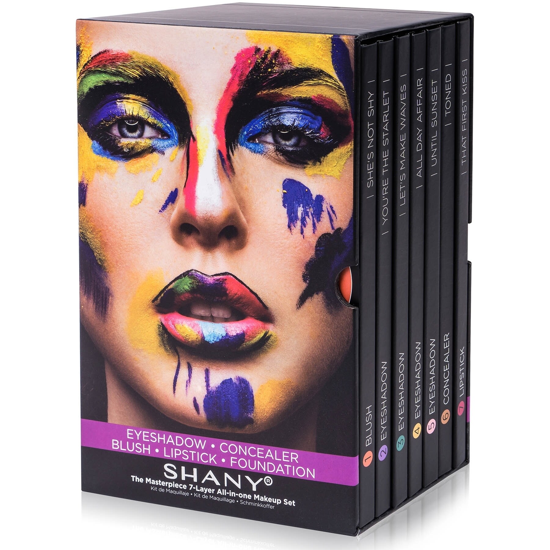 Shop SHANY The Masterpiece 7Layer Makeup Palette Kit Free Shipping