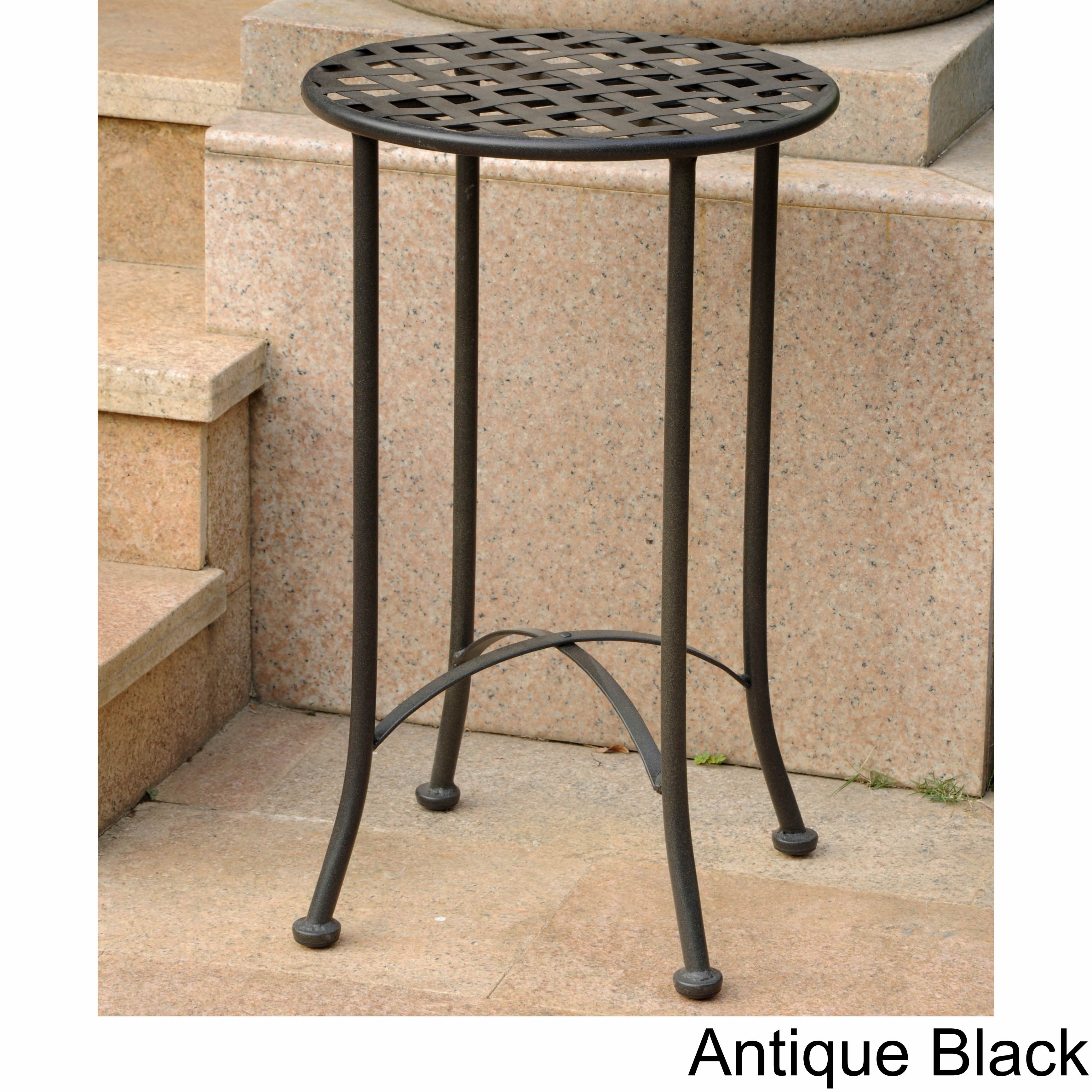 International Caravan 16 inch Outdoor Side Table