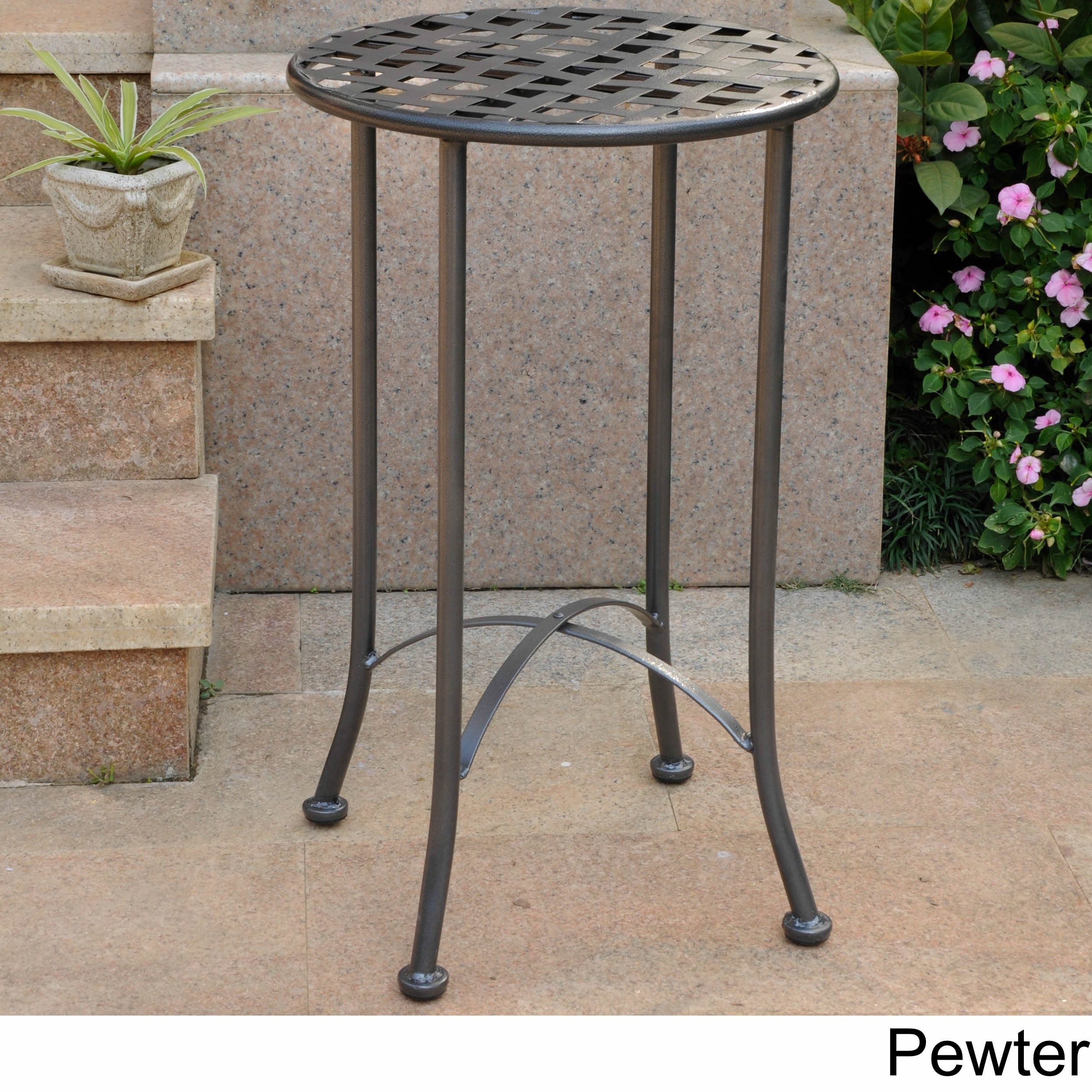 International Caravan 16 inch Outdoor Side Table