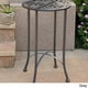 International Caravan Mandalay 16-inch Patio Side Table - Thumbnail 1
