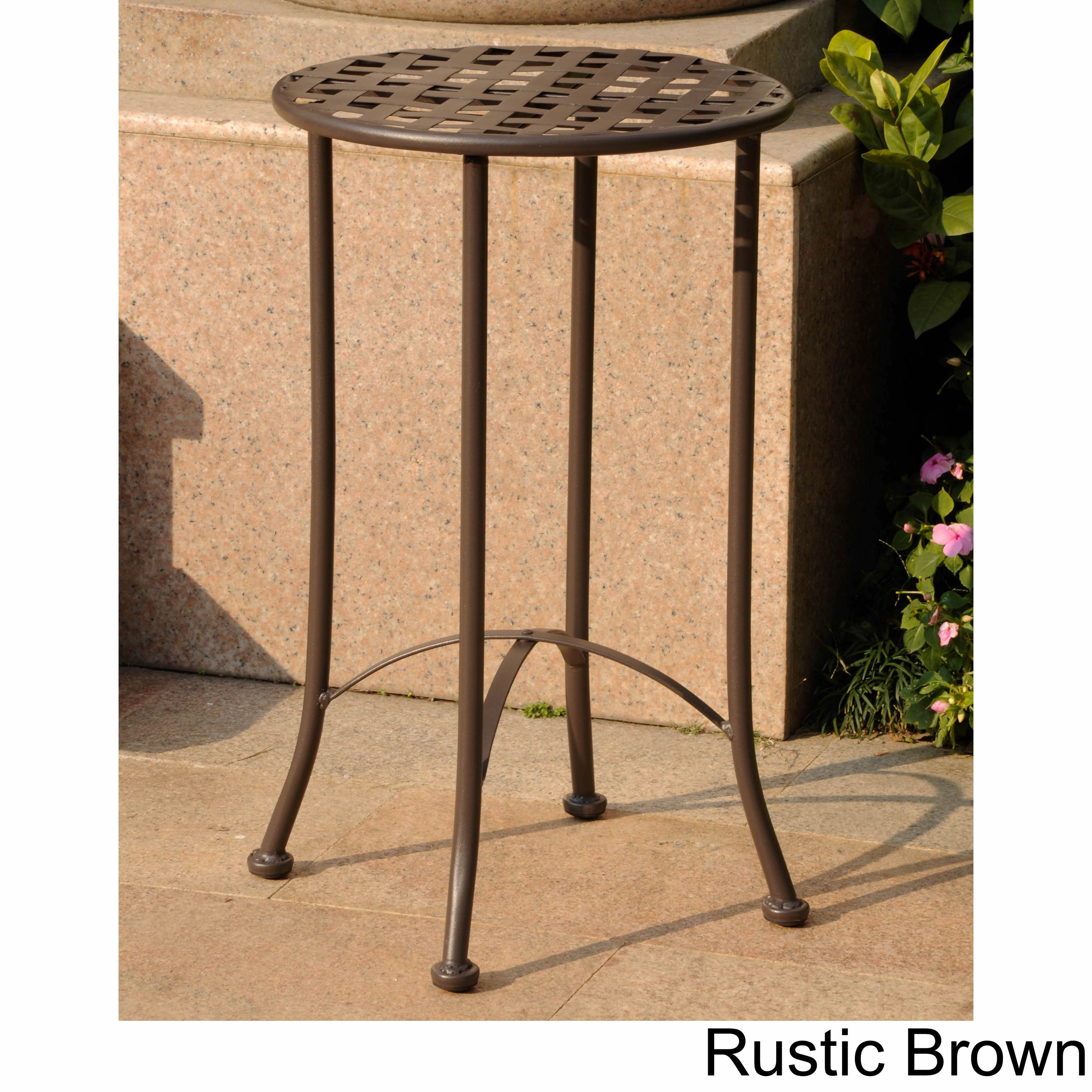 International Caravan 16 inch Outdoor Side Table