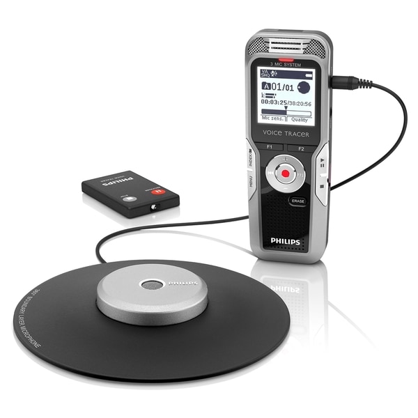 Philips Voice Tracer Digital Recorder with 360° Recording