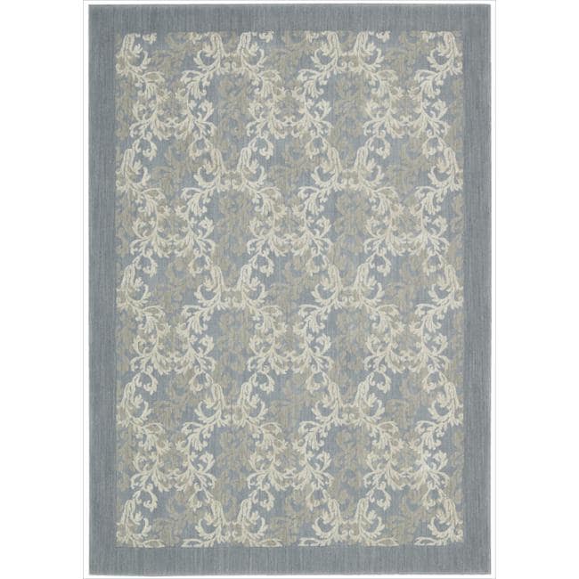 Barclay Butera Hinsdale Skyblue Area Rug (53 X 75) By Nourison