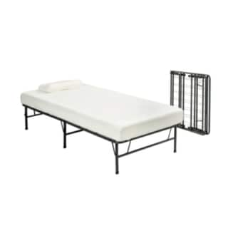 Pragma Bi Fold Twin Bed Frame with Memory Foam Mattress Bed Frames