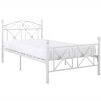 ACME Louis Philippe Twin Bed in Platinum - Bed Bath & Beyond - 24031986