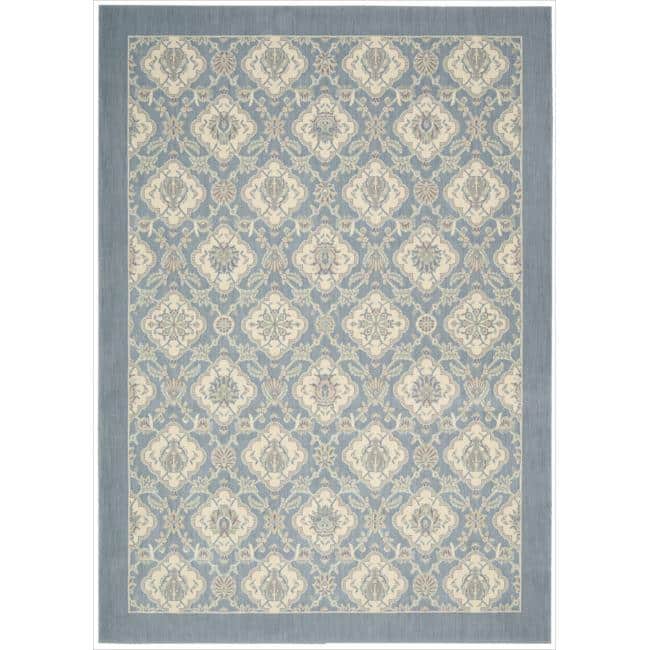 Nourison Hinsdale Area Rug - 7'9" x 10'10" - Blue - Rectangle