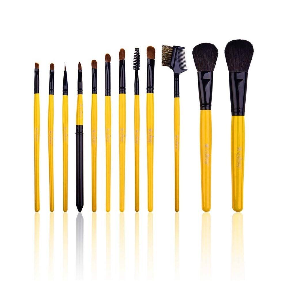 Shany Urban Gal 12-piece Natural Makeup Brush Set