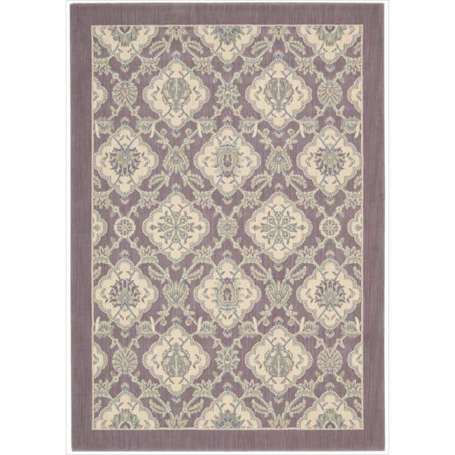 Nourison Hinsdale Area Rug - 5'3" x 7'5" - Purple - Rectangle