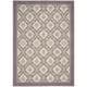 preview thumbnail 1 of 5, Nourison Hinsdale Area Rug 3' 6" x 5' 6" - Purple - Rectangle