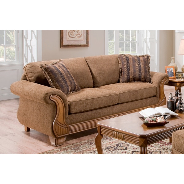 Sullivan Too Good Chocolate/ Tango Coffee Sofa  