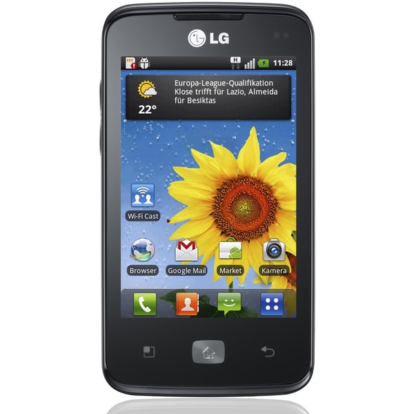 LG Optimus Hub E510g GSM Unlocked Android OS Cell Phone LG Unlocked GSM Cell Phones