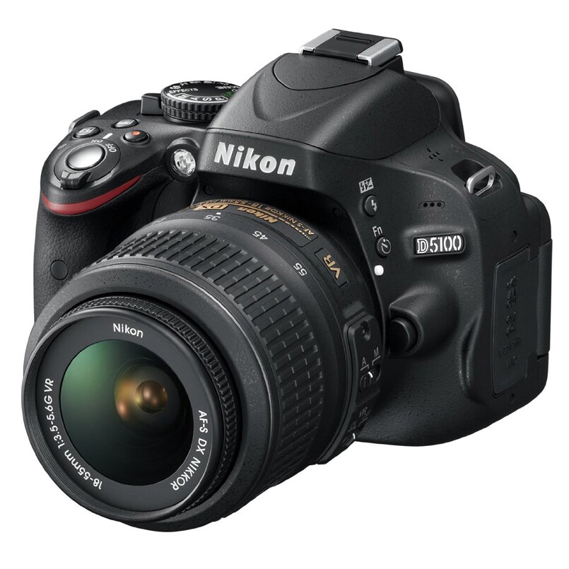 Nikon D5100 Digital SLR Camera with 18-55mm VR Lens- (Refurbished)