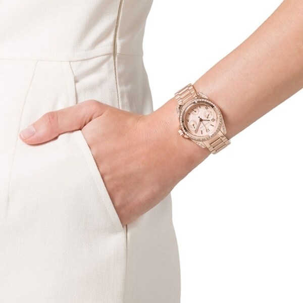 MK5613 Mini Blair Rose Goldplated Watch 
