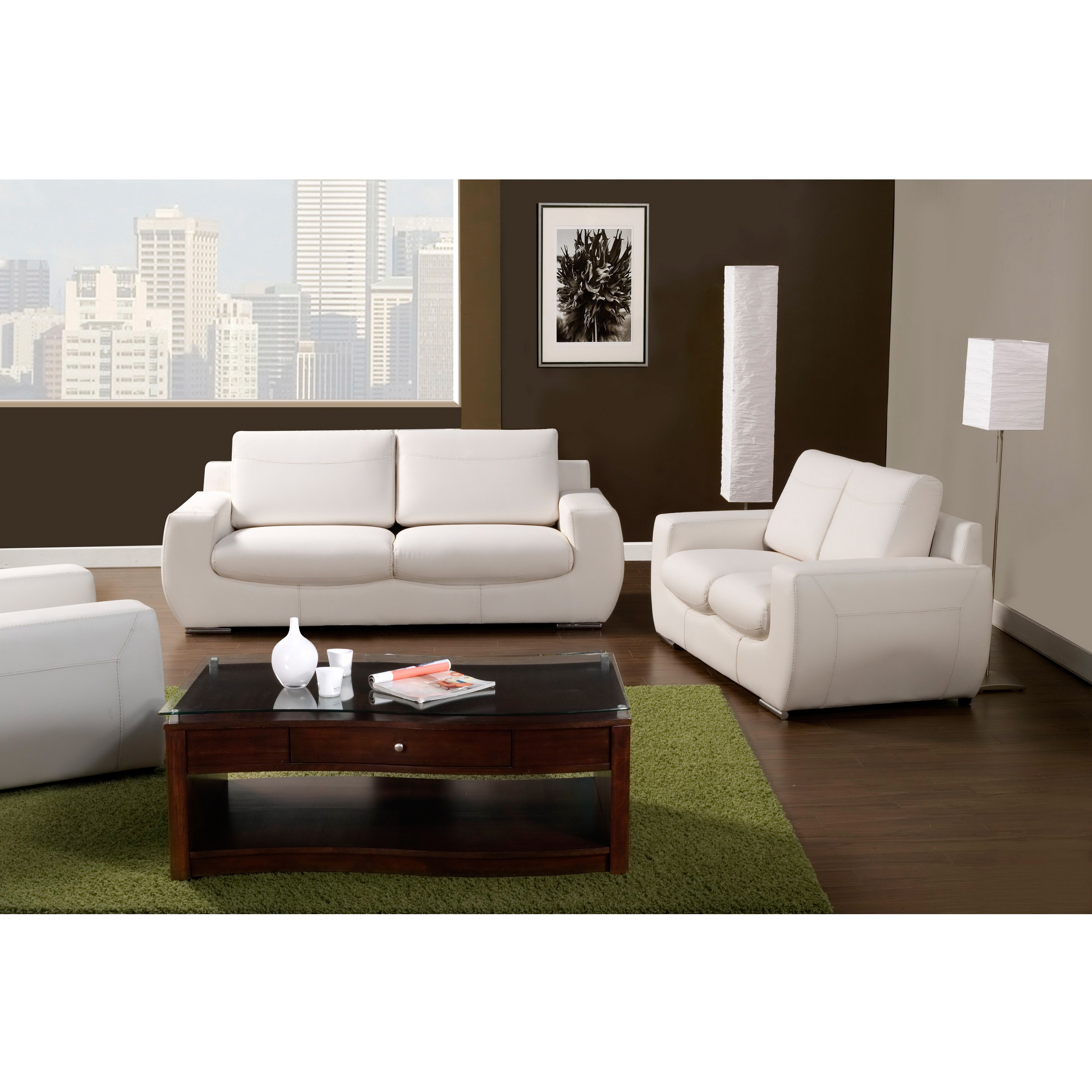 Furniture Of America Epperson 2 piece Sofa And Loveseat Set