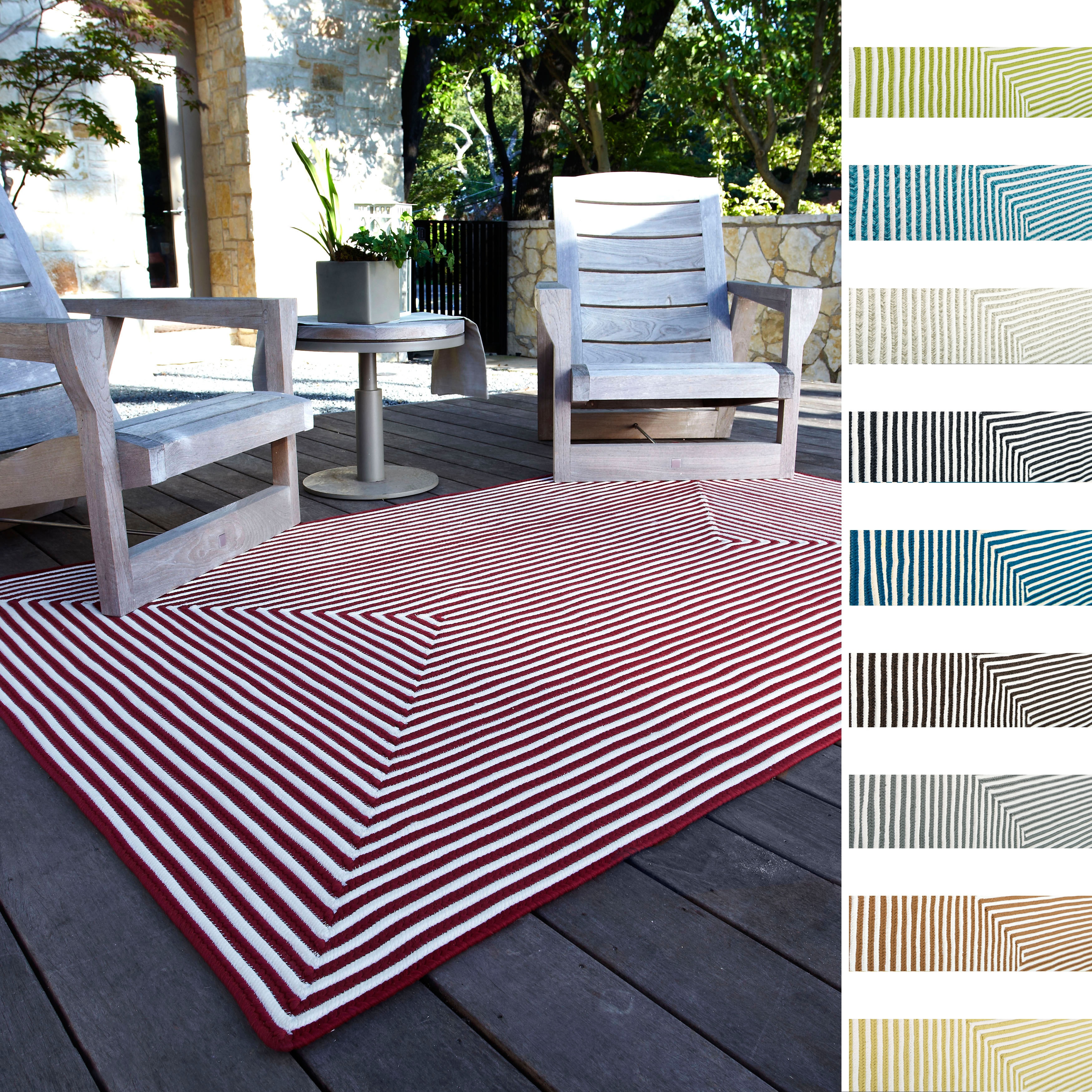 Hand braided Cromwell Indoor/outdoor Rug (36 X 56)