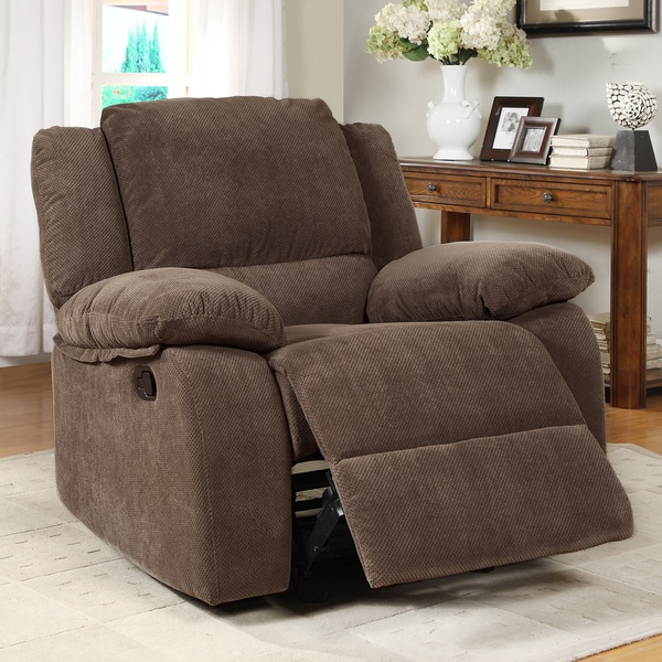 Two person best sale rocking recliner