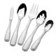 preview thumbnail 2 of 1, St. James Country Hammer 18/10 Stainless Steel 45-piece Flatware Set (Service for 8)