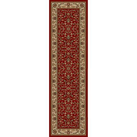 Admire Home Living Amalfi Traditional Scroll Pattern Area Rug