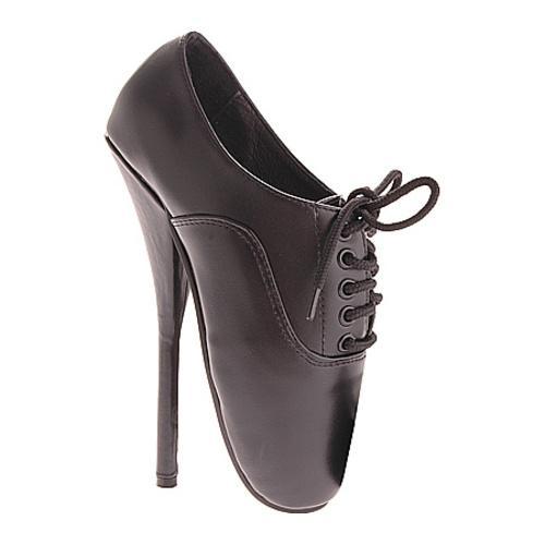 Women's Devious Ballet-18 Black Leather - Free Shipping Today ...