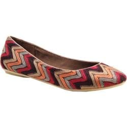 Women's Diba Nev Ver Rust Fabric Diba Flats