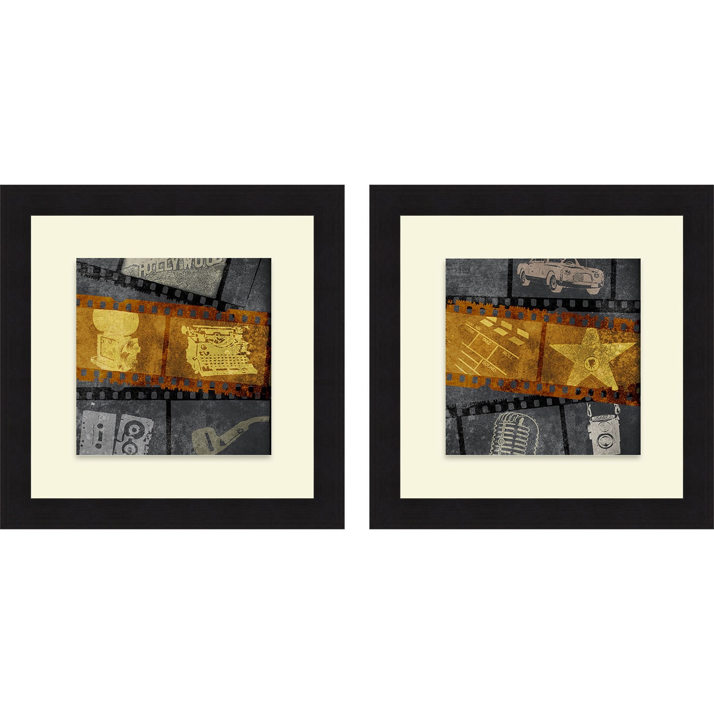 Sd Graphics Studio Film Strips I   Ii Framed Print