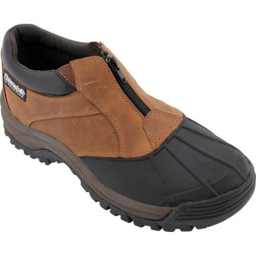 Mens Propet Blizzard Ankle Zip Brown/Black   Shopping