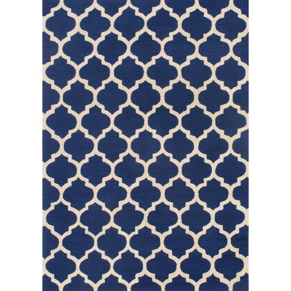 Casablanca Indigo Hand hooked Rug (2 x 3)   14800118  