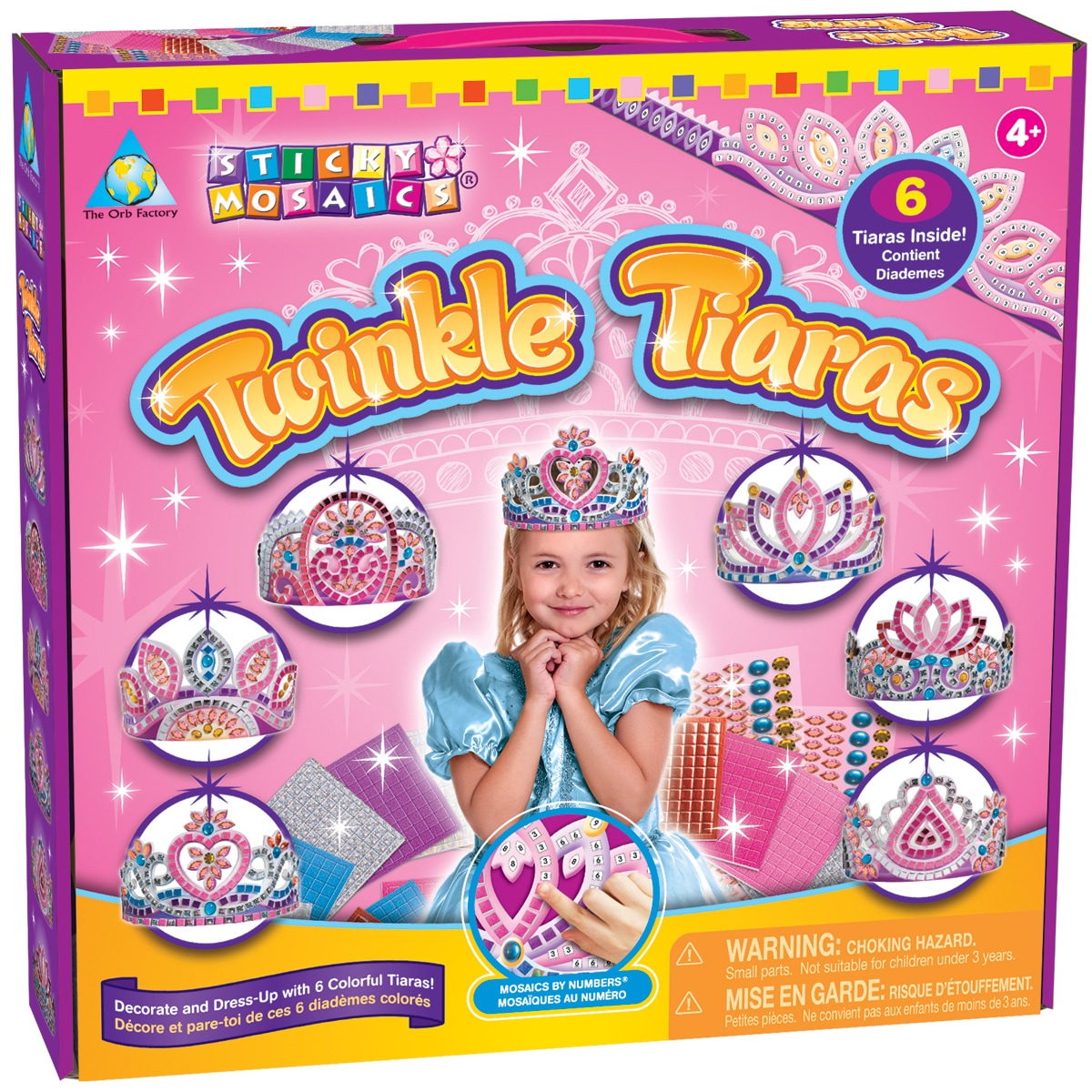 Sticky Mosaics Kit twinkle Tiaras