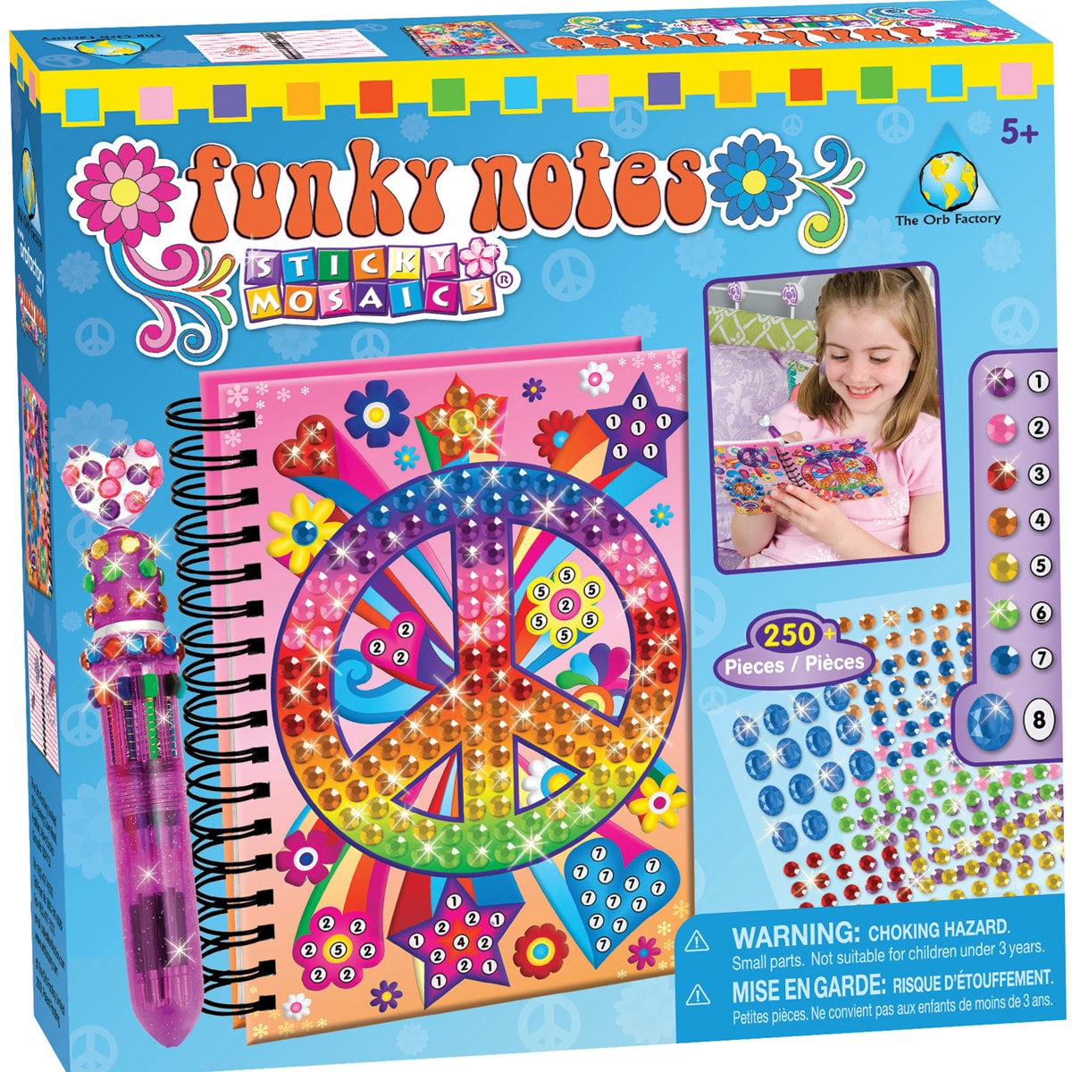 Sticky Mosaics Kit funky Notes
