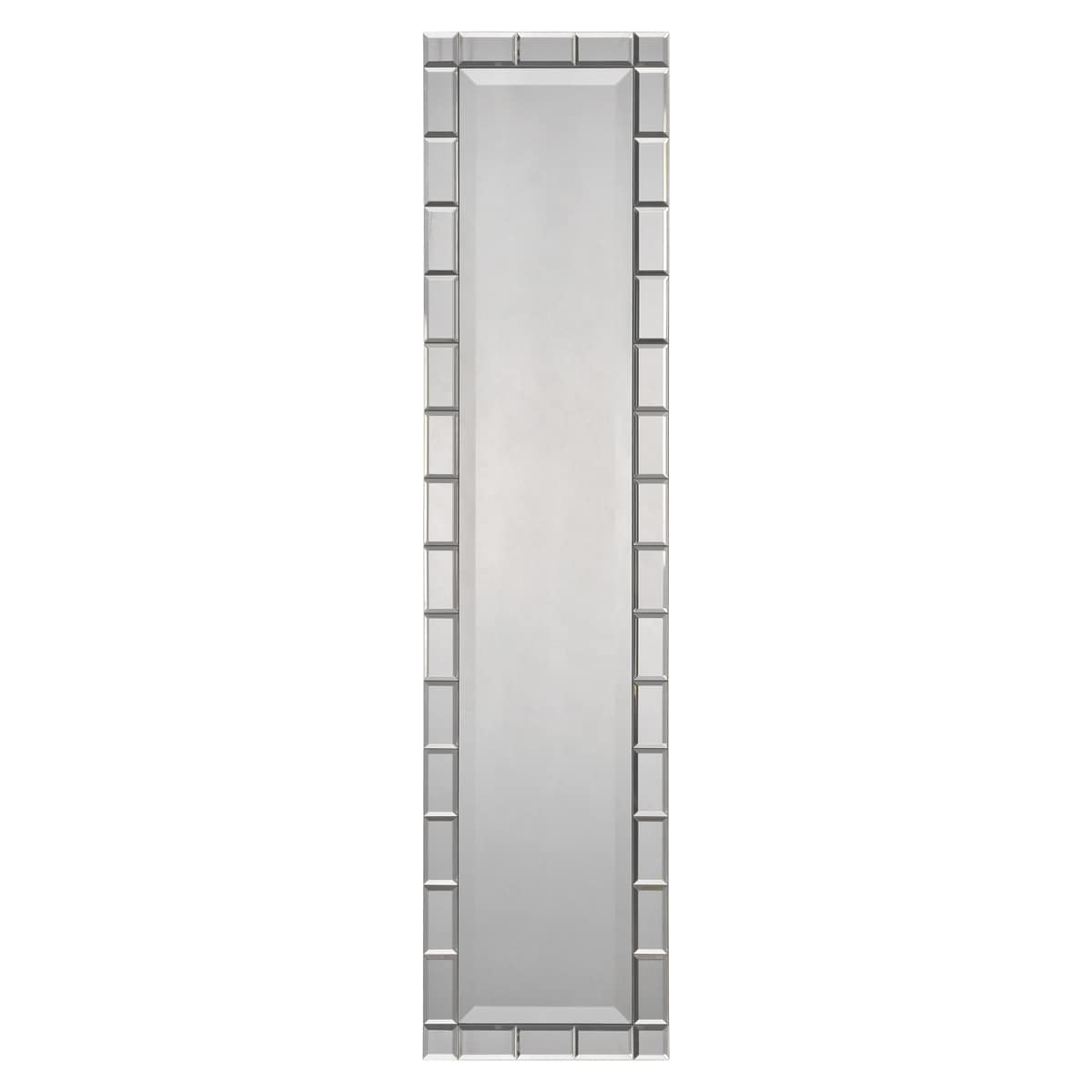 Silver Narrow Rectangular Mirror