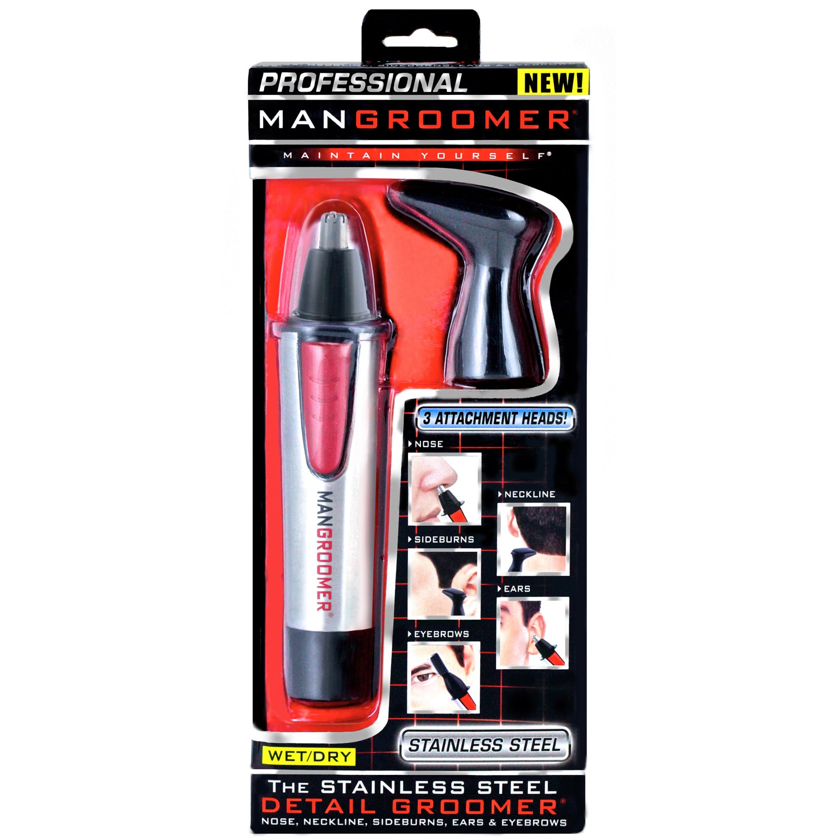 Shop Mangroomer Detail Wet Dry Stainless Steel Groomer Free
