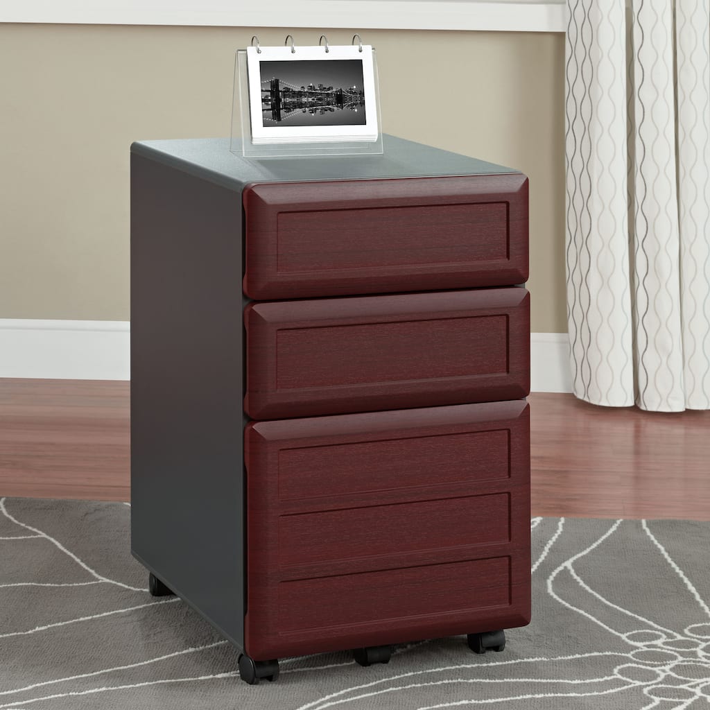 Ameriwood Home Pursuit 3-drawer Mobile File