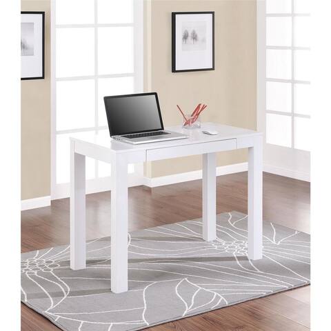 student homework desk Porch & Den Alley White Desk