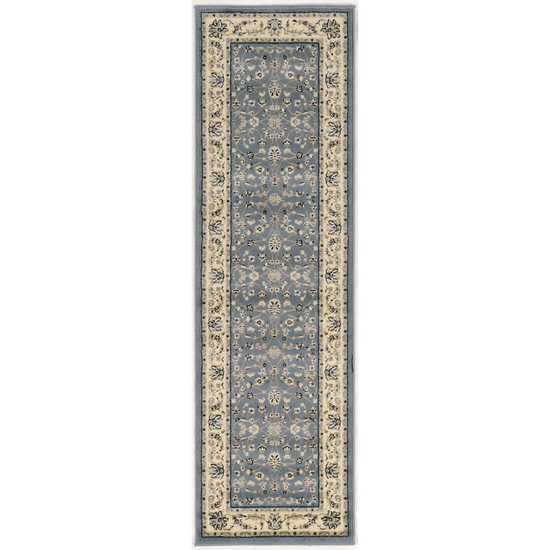 Admire Home Living Amalfi Traditional Scroll Pattern Area Rug