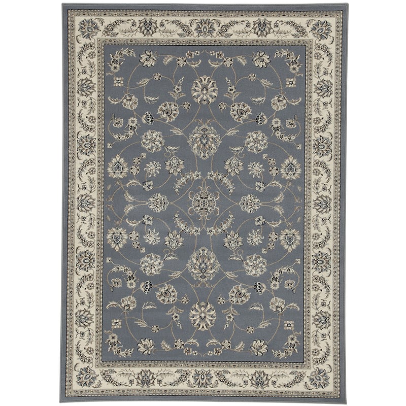 Admire Home Living Amalfi Traditional Scroll Pattern Area Rug