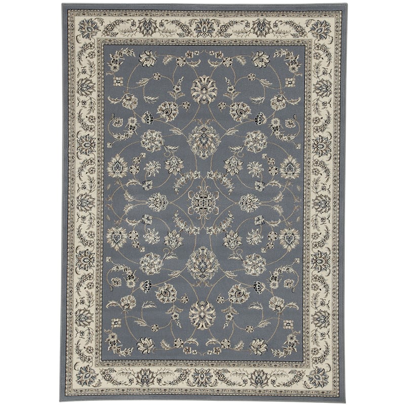 Admire Home Living Amalfi Traditional Scroll Pattern Area Rug - beige/blue/green - 3'3 X 4'11