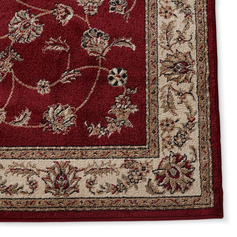 Admire Home Living Amalfi Traditional Scroll Pattern Area Rug