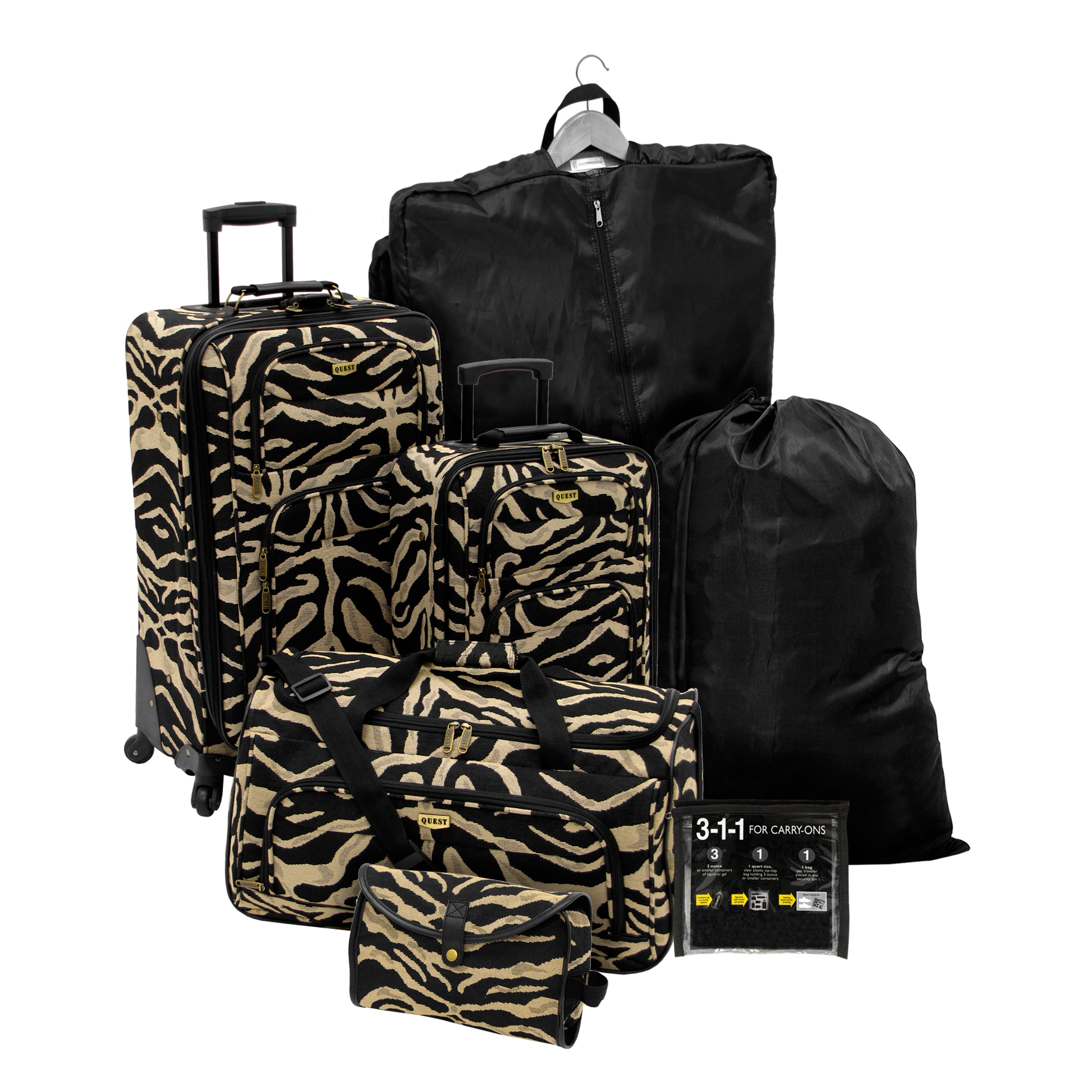 7 piece luggage set