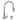 Dyconn Brushed Nickel 18-inch Lever Handle Faucet