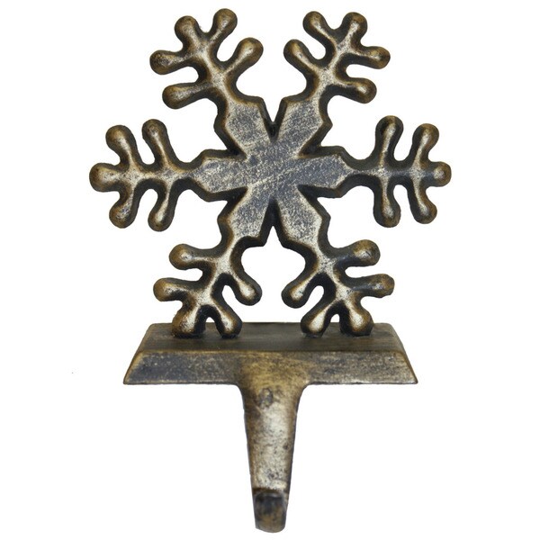 Cast Iron Snowflake Stocking Holder Free Shipping On Orders Over 45