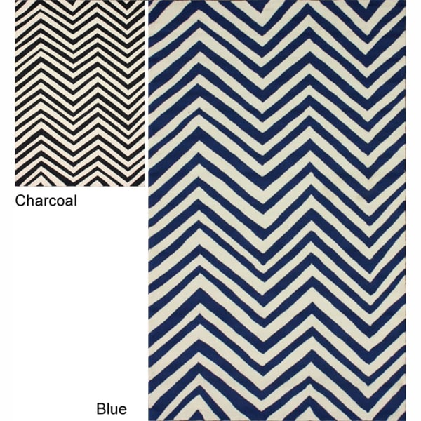 nuLOOM Handmade Chevron Indoor/ Outdoor Rug Nuloom 7x9   10x14 Rugs