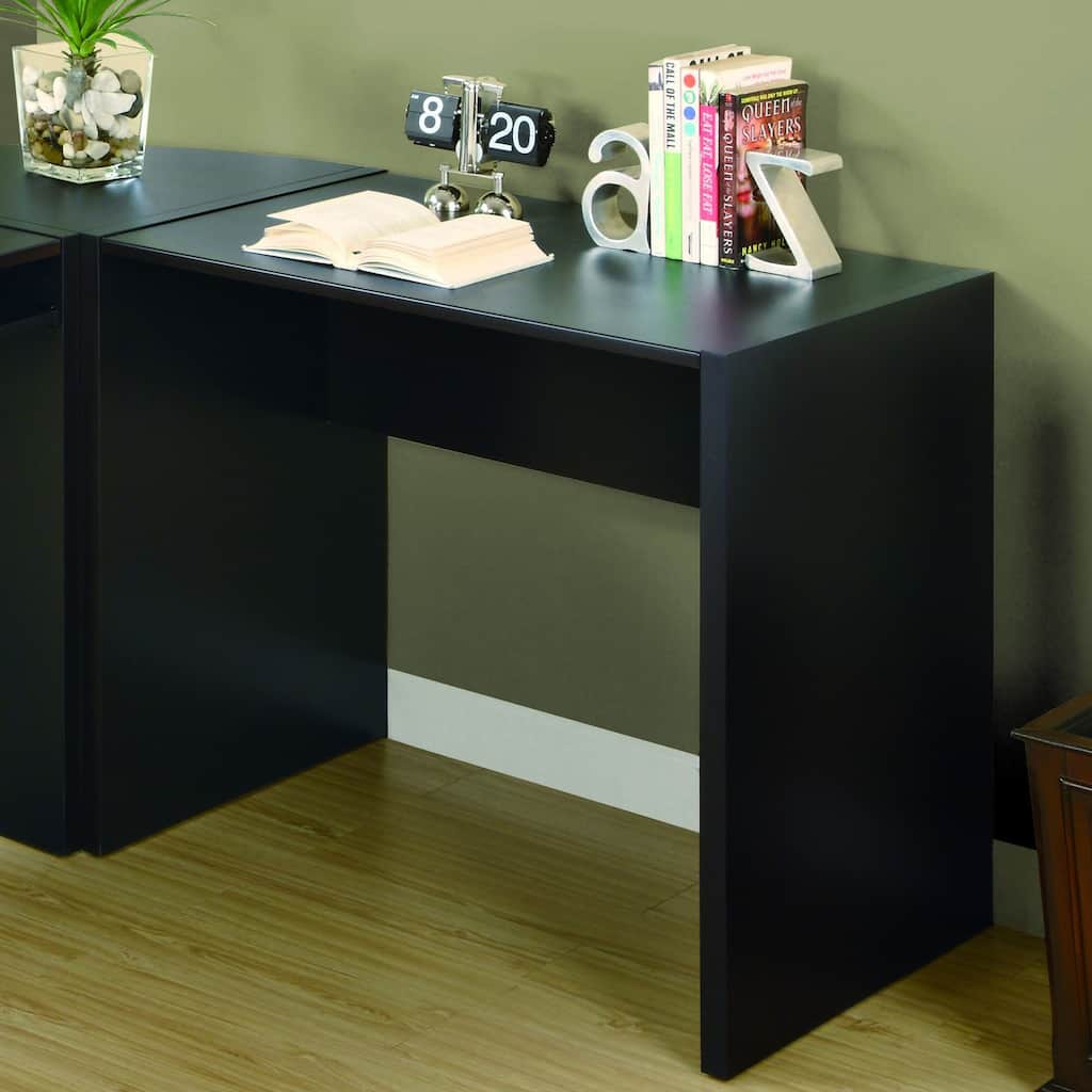 Cappuccino Hollow-Core Computer Desk