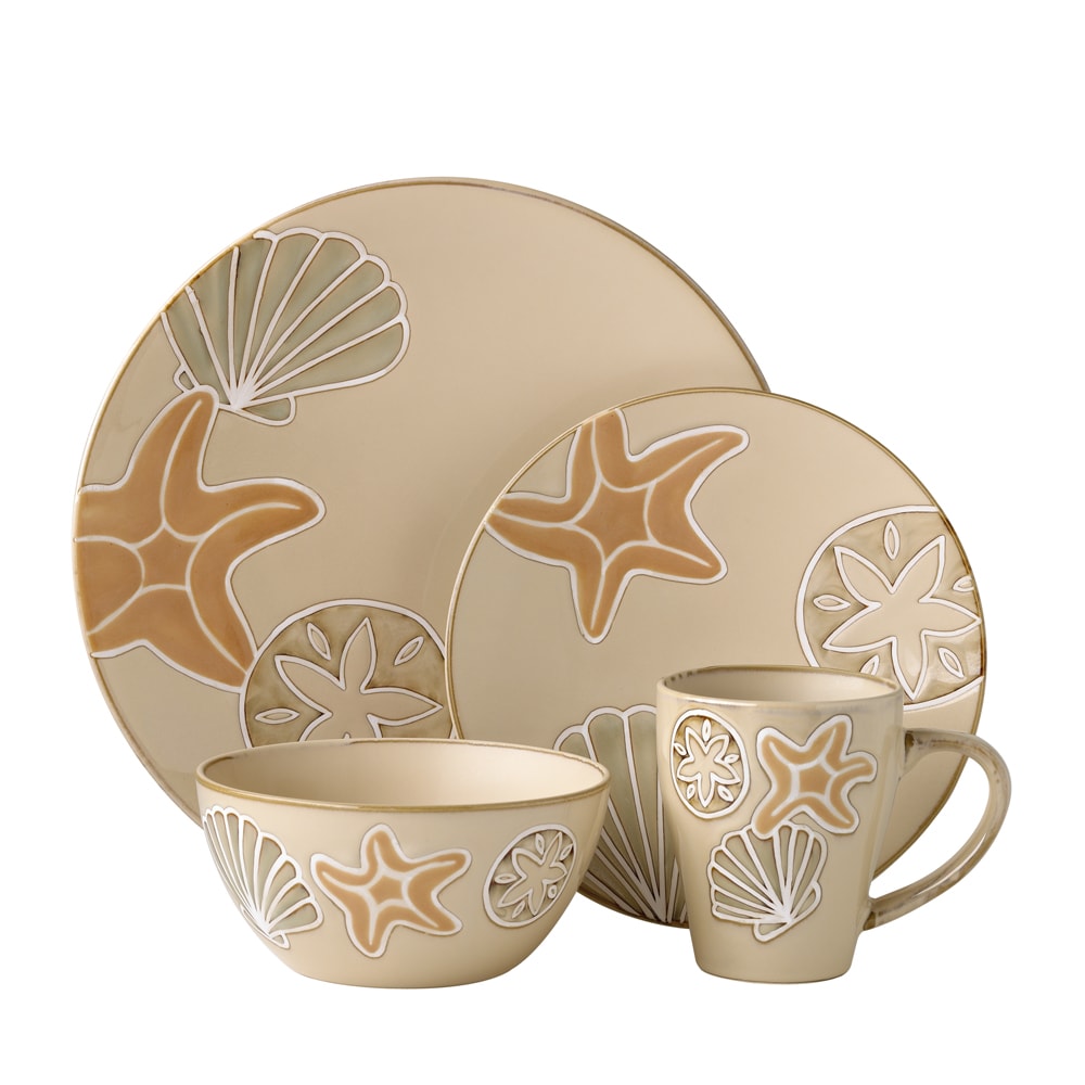 beach themed dinnerware sets