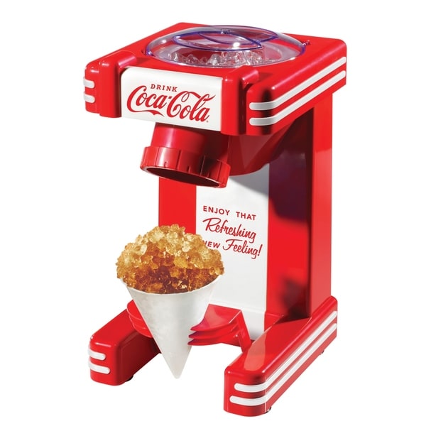 Nostalgia RSM702COKE CocaCola Single Snow Cone Maker Overstock 7348166