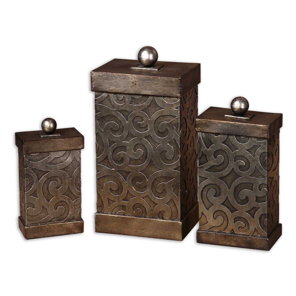 Uttermost Nera Boxes (Set of 3)