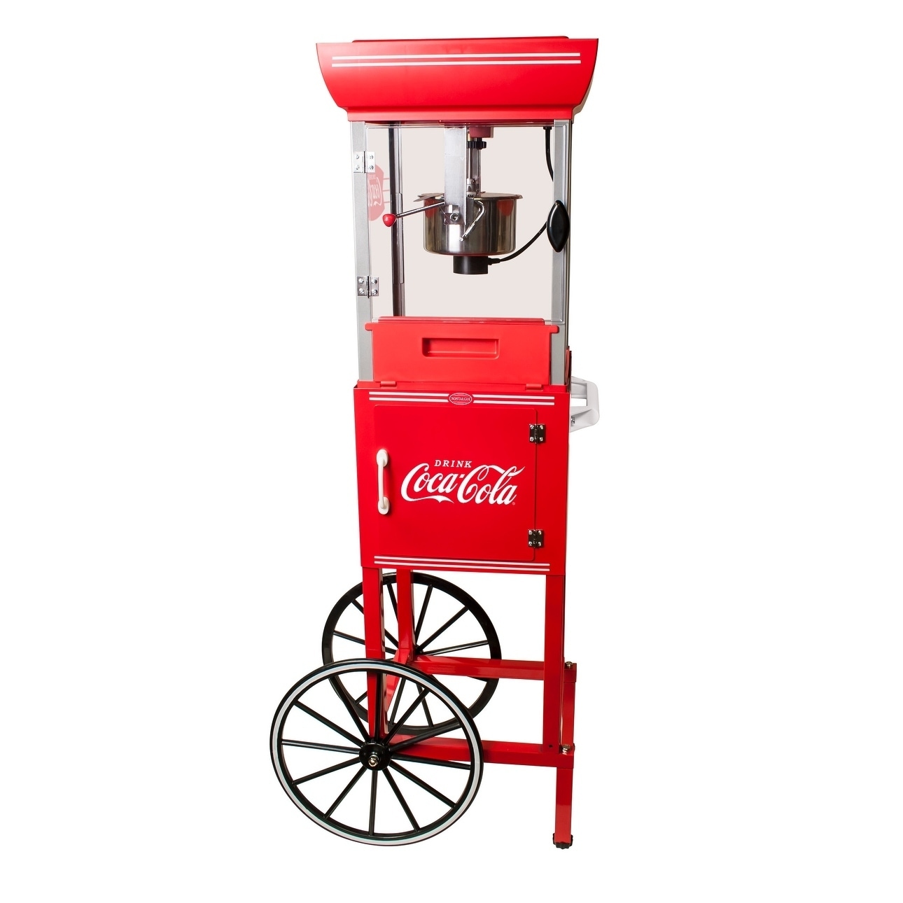 ov) Coca-Cola Popcorn Machine Cart 48 T new never used - McSherry Auction  Service Ltd.