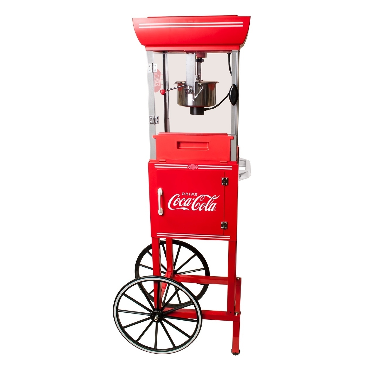 Nostalgia CCP399COKE Coca-Cola 2.5-Ounce Popcorn Cart - 48 Inches Tall -  Bed Bath & Beyond - 7348208