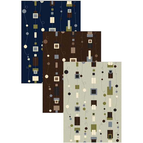 Admire Home Living Artisan Strings Abstract-pattern Area Rug - 5'5 x 7'7