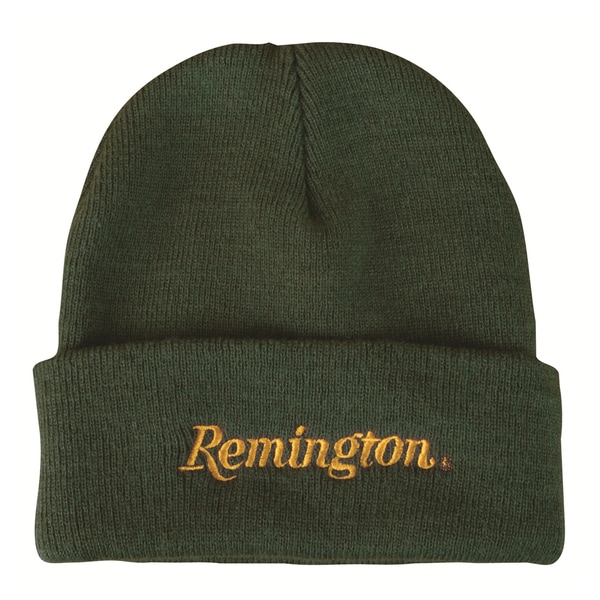Remington Green Knit Winter Hat